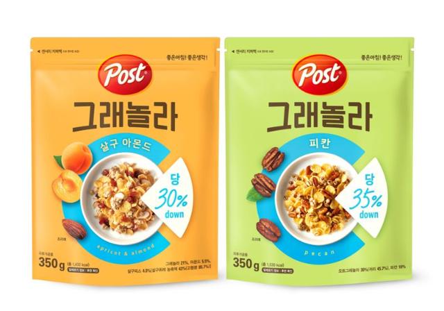 "혈당 잡아라".. 동서식품, 당 줄인 '포스트 그래놀라' 2종 출시