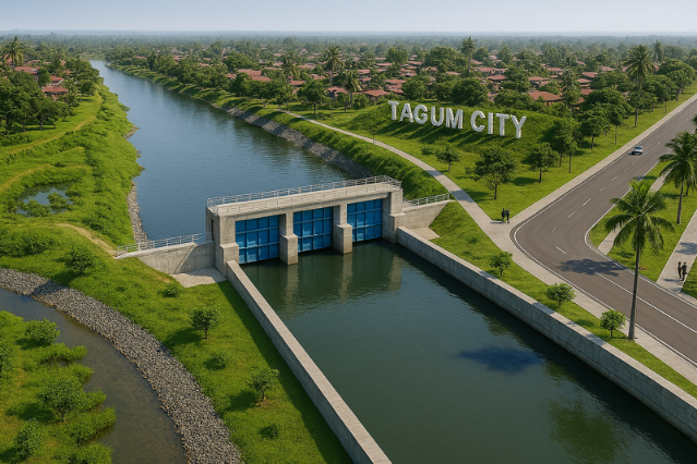 HJ중공업, 1032억원 규모 '필리핀 따굼 홍수조절사업' 수주