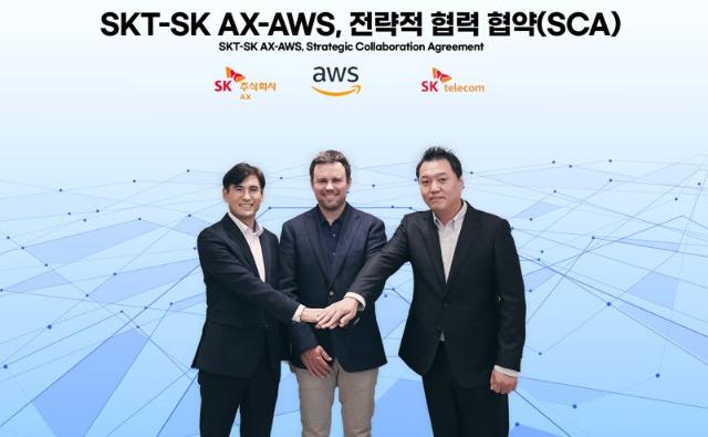 SKT·SK AX·AWS 손 잡았다…맞춤형 AI 솔루션 구축