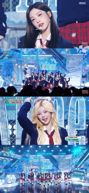 '음중' 트리플에스 미소녀즈, '특별 캐럴' 건넸다