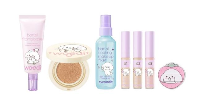 애경산업 투에딧, 캐릭터 세숑 협업 신제품 5종 선보여