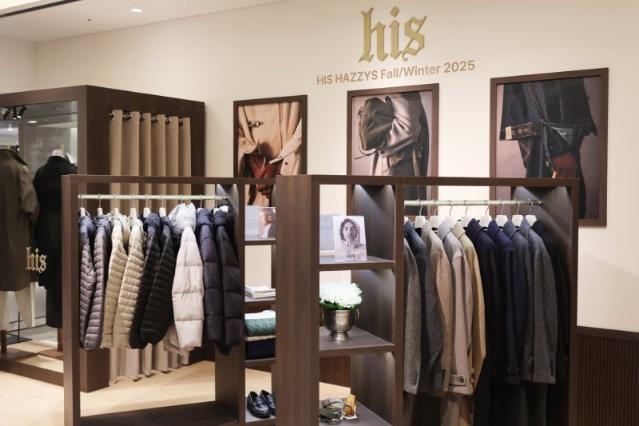 히스 헤지스, 신세계 강남 팝업 열고 2030 공략