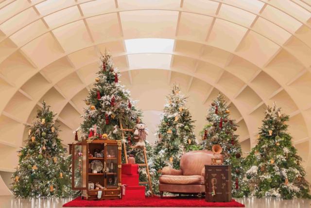 '빌라쥬 드 아난티' 트리 120그루에 '인공 눈' 쇼