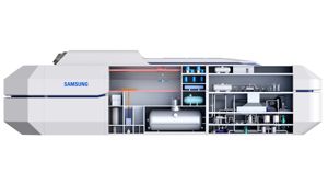 삼성重 '부유식 해상 원자력발전 플랫폼' 개발