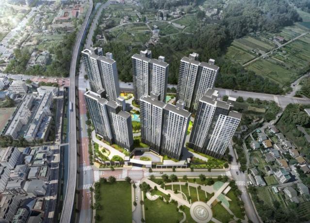 반세권 수혜 '용인 푸르지오 클루센트'...19일 견본주택 개관