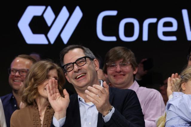 AI 기대주 코어위브, 6주 동안 시총 330억달러 날려