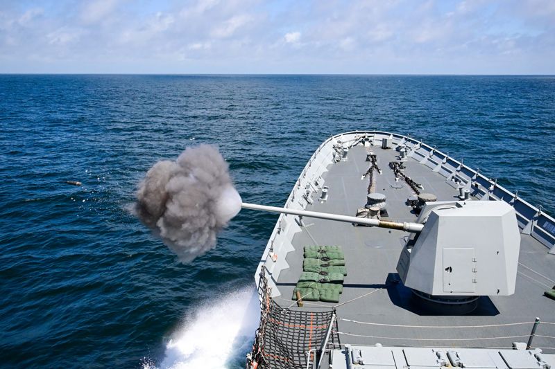 해군, 올해 포술 최우수 전투함 "탑건함에 '대조영함' 선정"