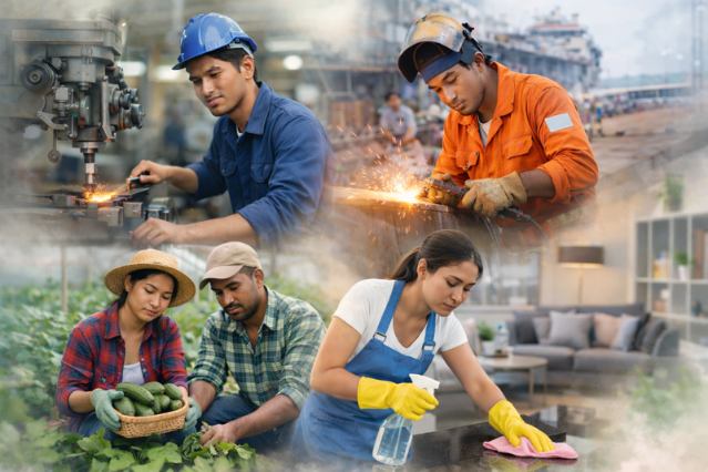 내년 고용허가제 외국인력 8만명…비수도권·농가 고용규제 완화, 가사관리사 추가입국X