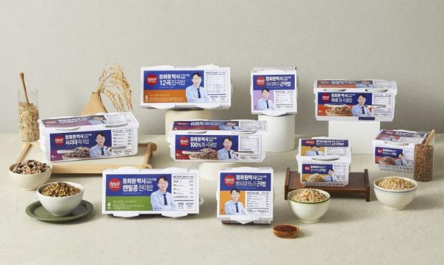 햇반·두유 포장지서 사라진 ‘저속노화 박사님’…식품업계, 정희원 지우기