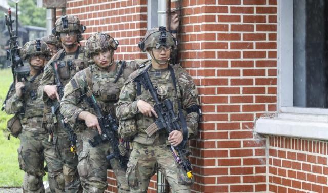 육군 8사단 기계화부대 장병 130명, 미국 NTC서 1달간 한미연합훈련 참가