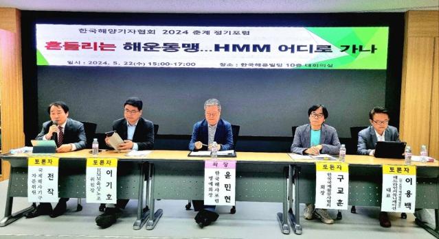 "HMM 지배구조 '민간·공공 소유' 형태 바람직"