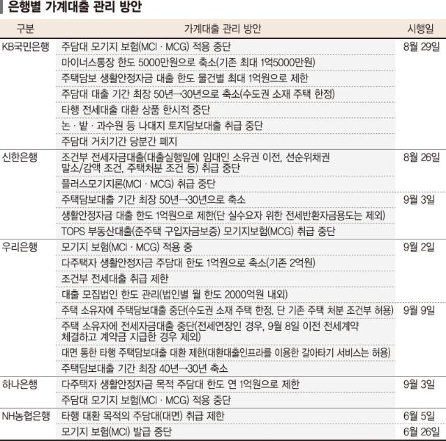 영끌 잡는다지만… 은행창구 떠도는 '대출 유목민' 크게 늘 듯[가계대출 조이는 금융권]