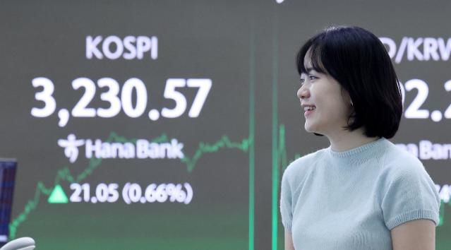 코스피, 연고점 경신 후 3240선서 강보합 [fn오전시황]