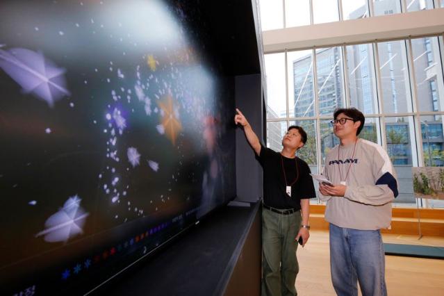 "지역사회 예술 발전하도록" 광동제약, 문수민 작가 개인전 열어