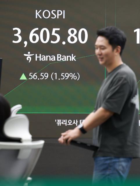 코스피, 외국인 반도체주 순매수로 3610선 마감 [fn마감시황]