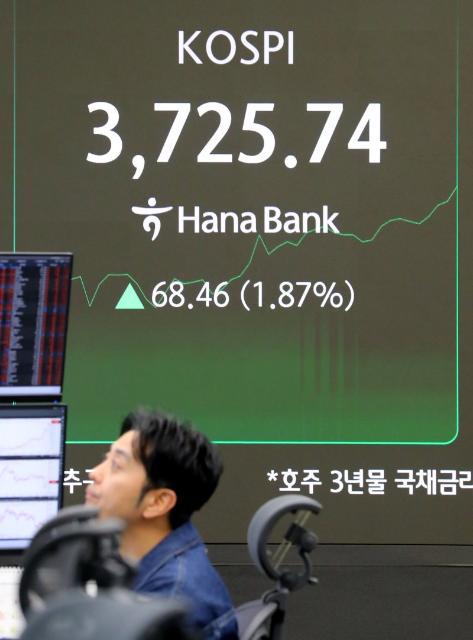 '코스피 3720 진입'..삼성 사상최고가 경신 '10만 전자' 눈앞 [fn오전시황]