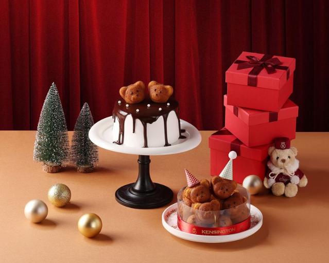 산타·트리·곰까지…올해 크리스마스 케이크는 켄싱턴이 완성