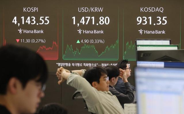 변동장에 투자자 동상이몽…개인 '상승', 외인·기관 '하락' 베팅