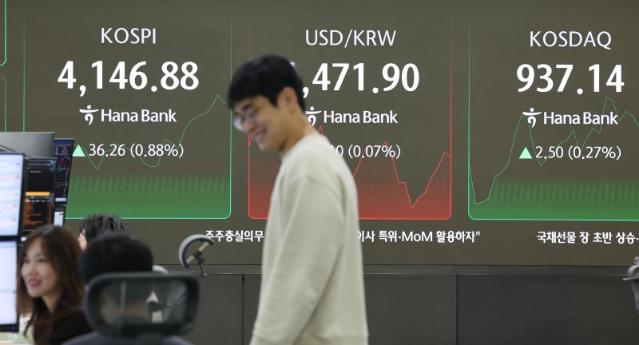 코스피, 기관 ‘사자’에 4150선 [fn오전시황]