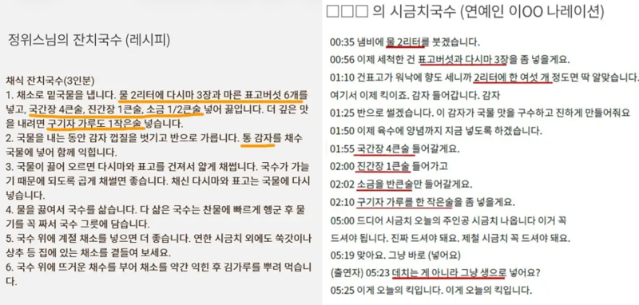 "수십 년 채식해 나온 '레시피'인데"…정위 스님 국수 도용에 제작진 '무응답'