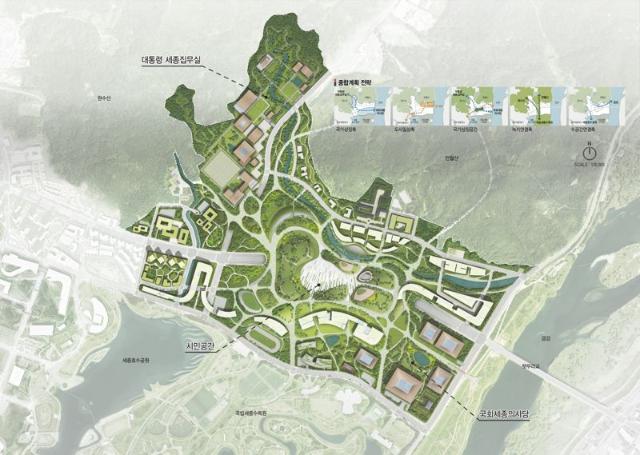 세종 '국가상징구역 마스터플랜' 당선작에 '모두가 만드는 미래'